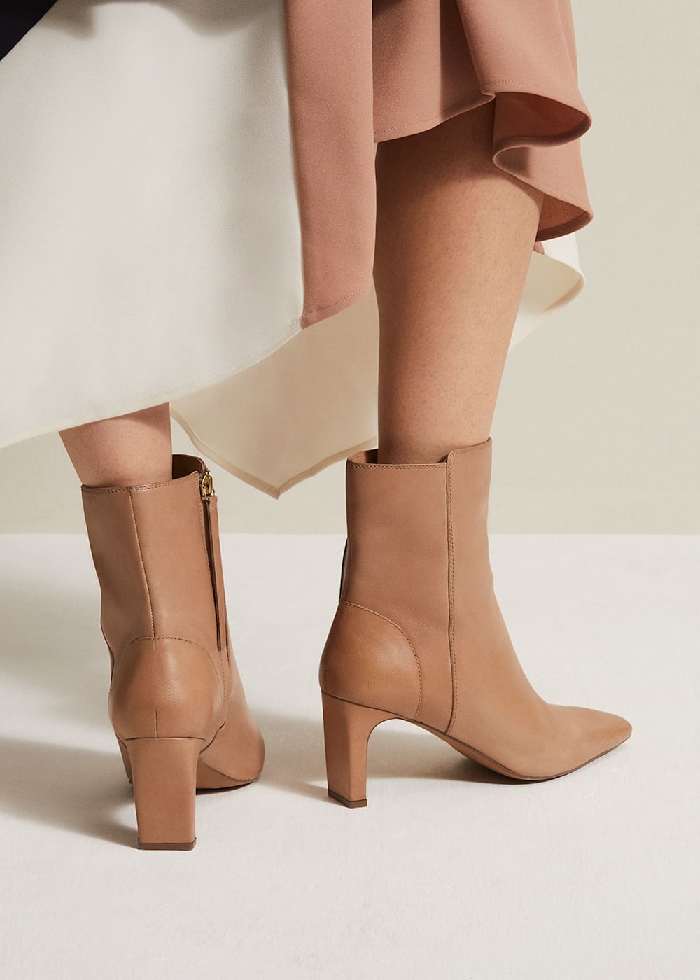 Leather ankle boots uk hot sale