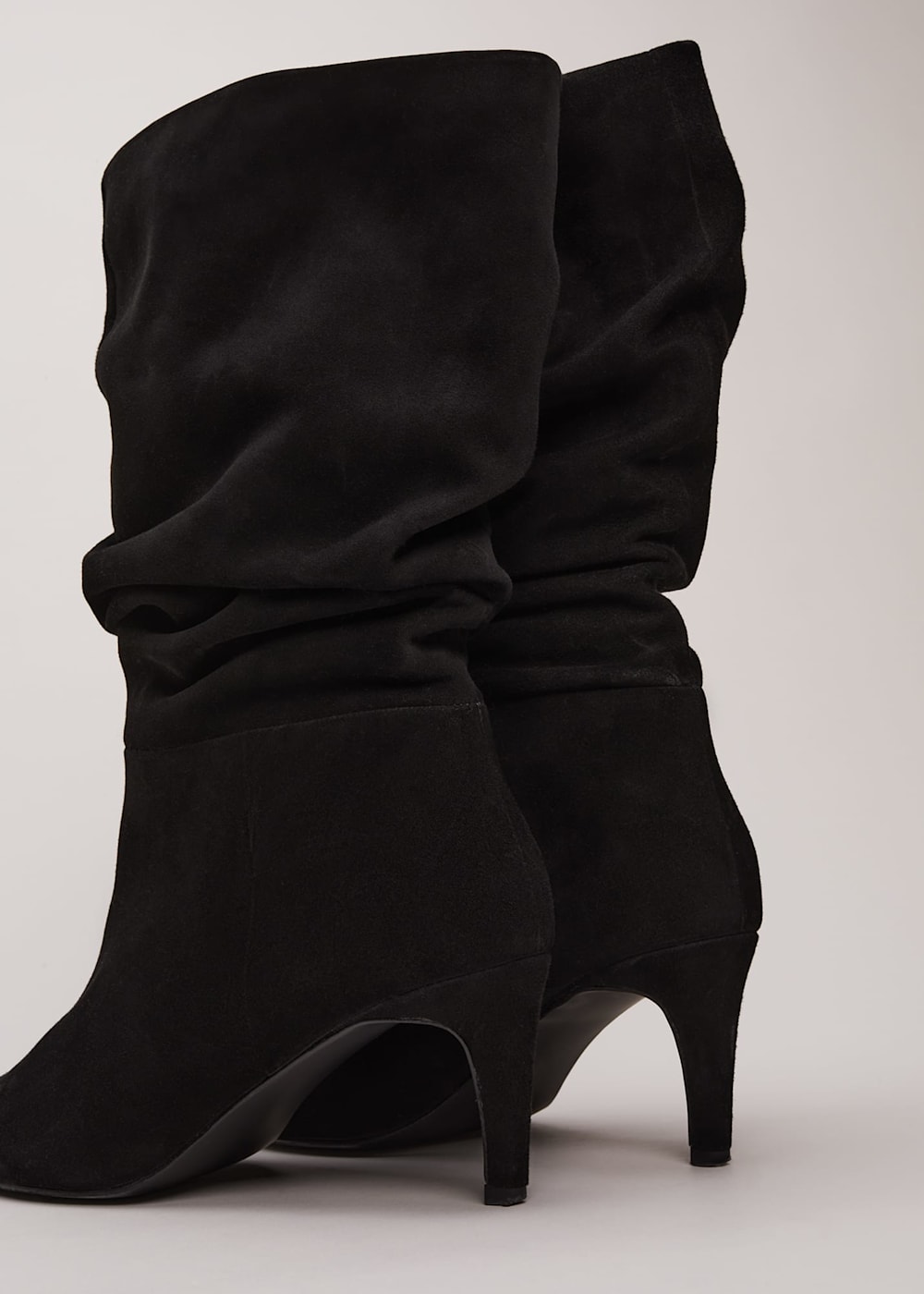 Black Suede Boots Phase Eight UK