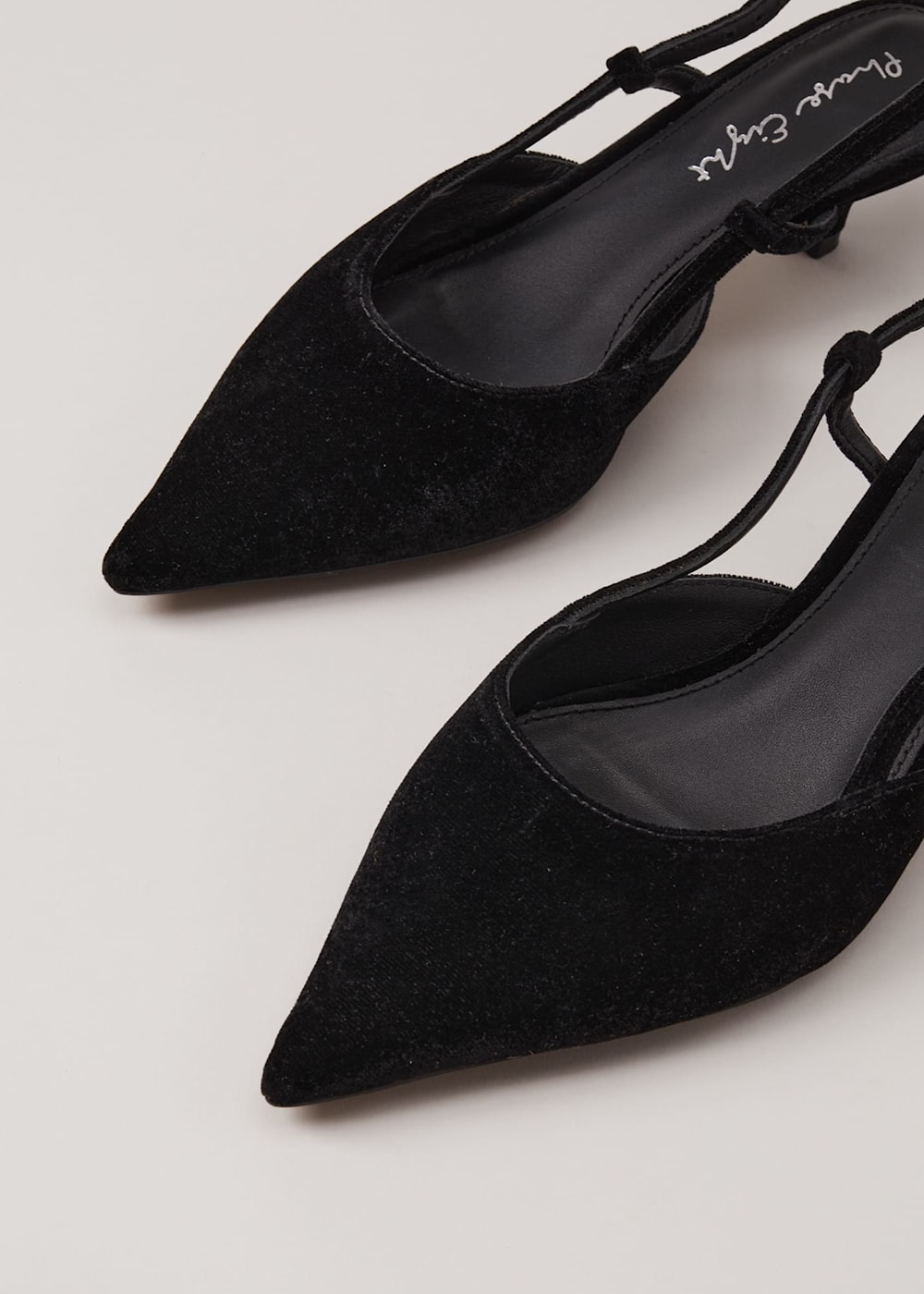 Velvet Slingback Kitten Heels Phase Eight UK