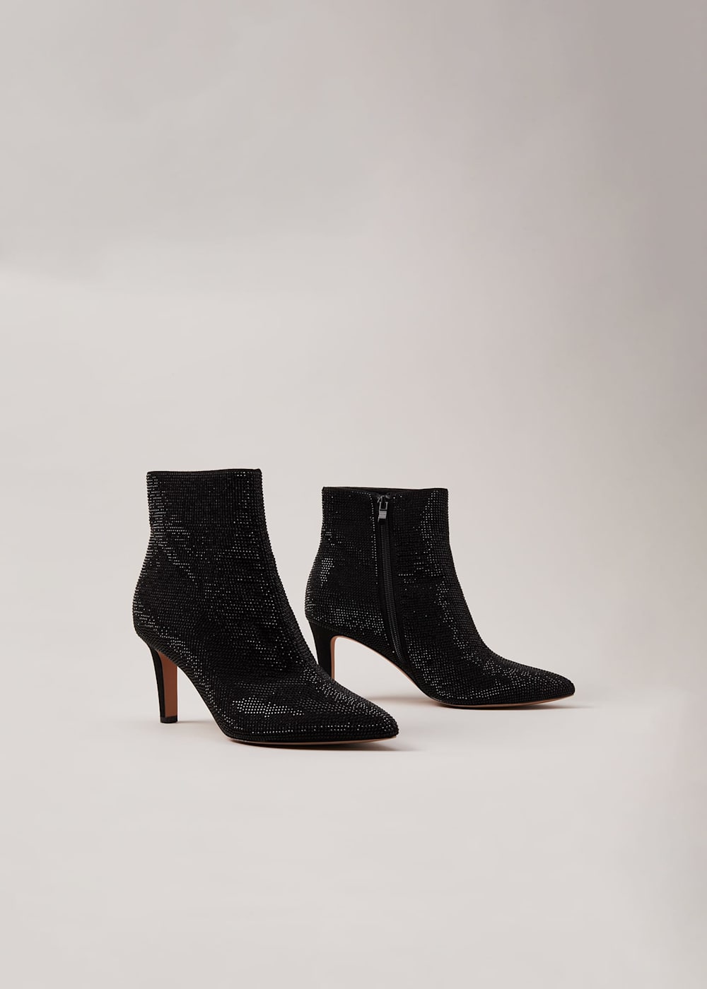 Black Sparkly Boots Phase Eight UK