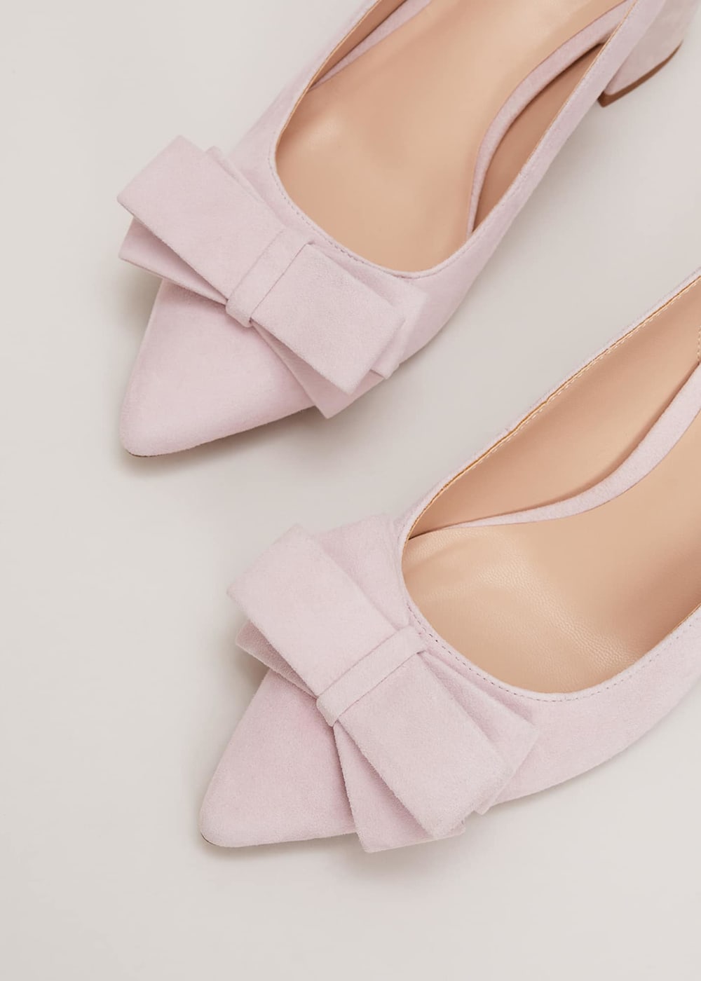 Pink pumps with bow new arrivals
