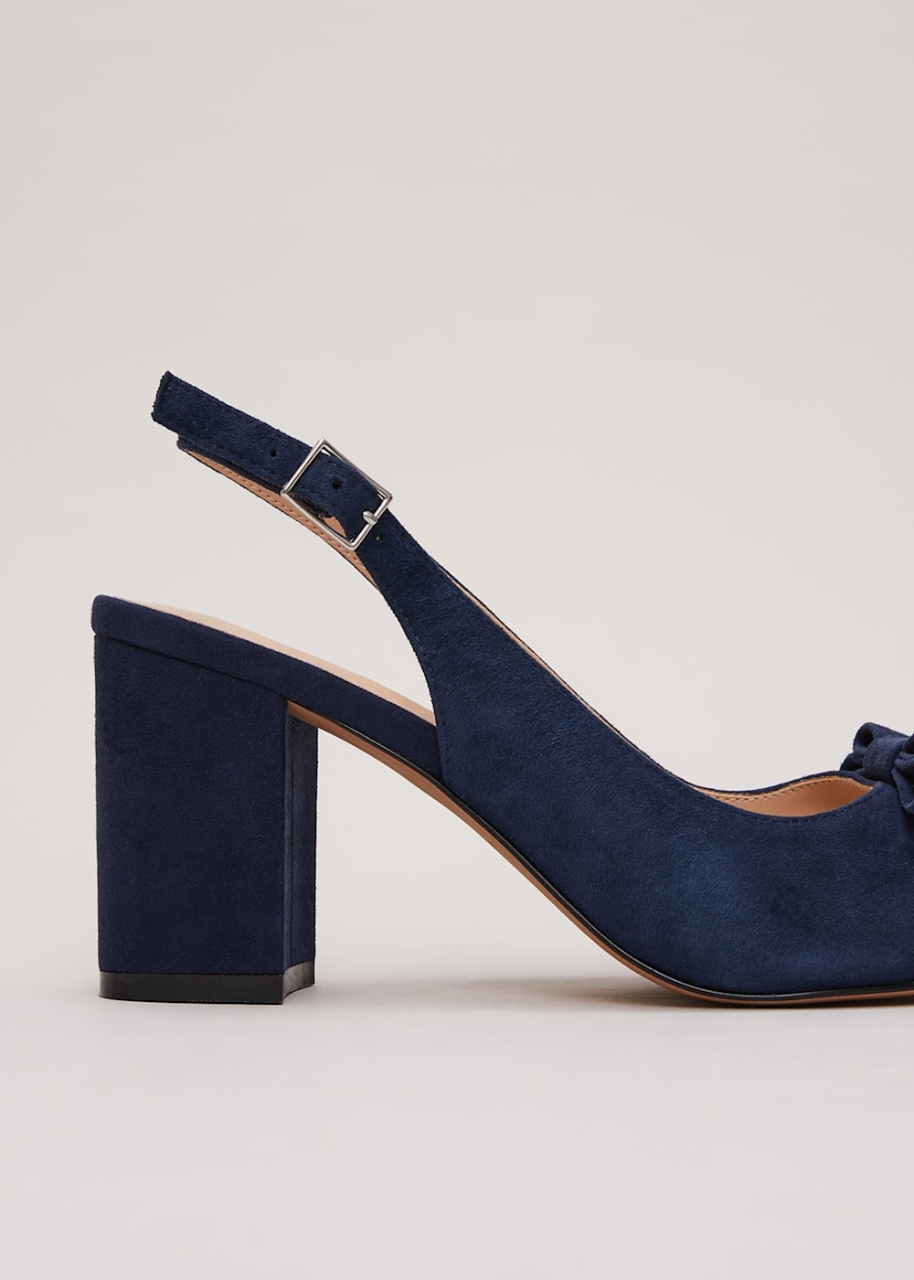 Royal blue sling back shoes online
