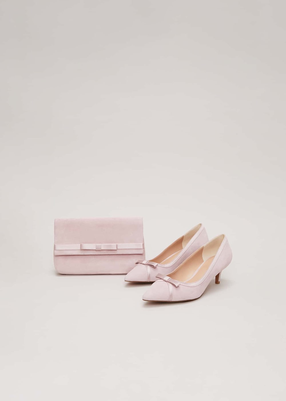 Bow Kitten Heel Shoes Phase Eight UK