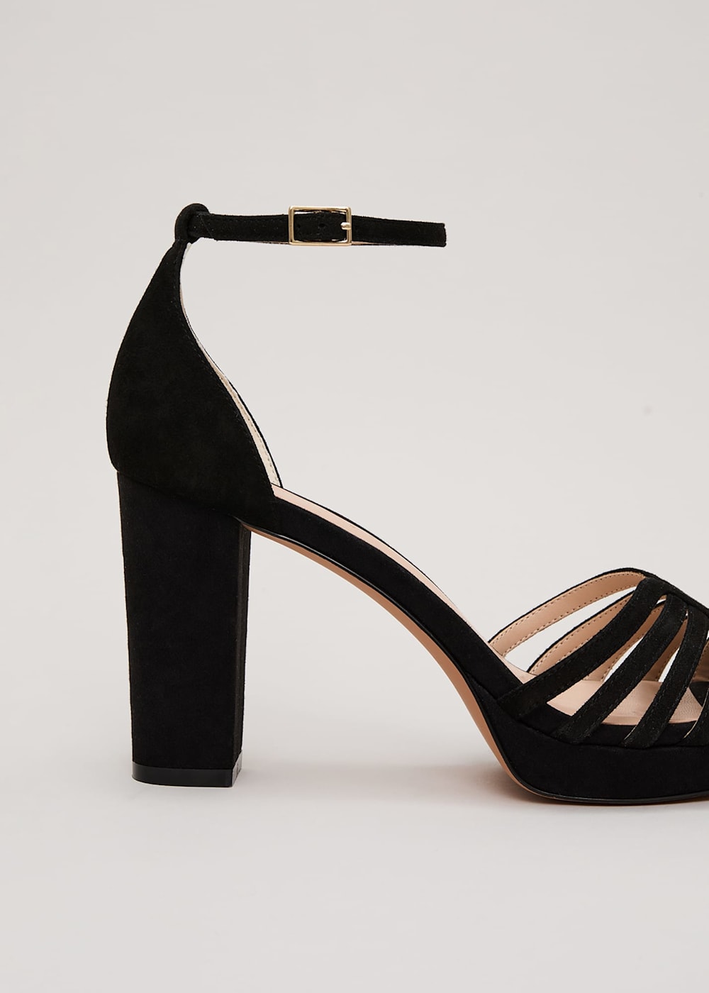 Strappy platform clearance