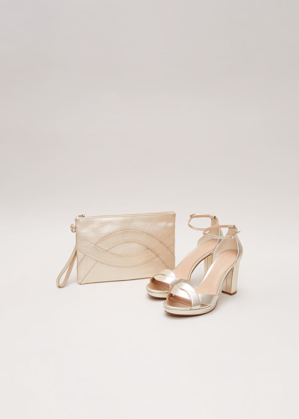 Leather Crossover Platform Sandal | Phase Eight UK | Leather Crossover Platform Sandal | Phase Eight UK |