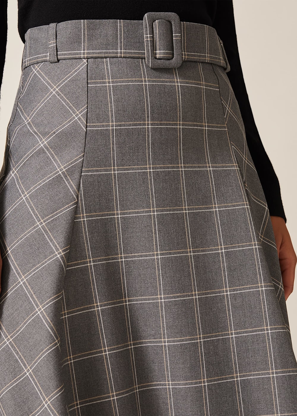 Check A Line Skirt | Phase Eight ROW |