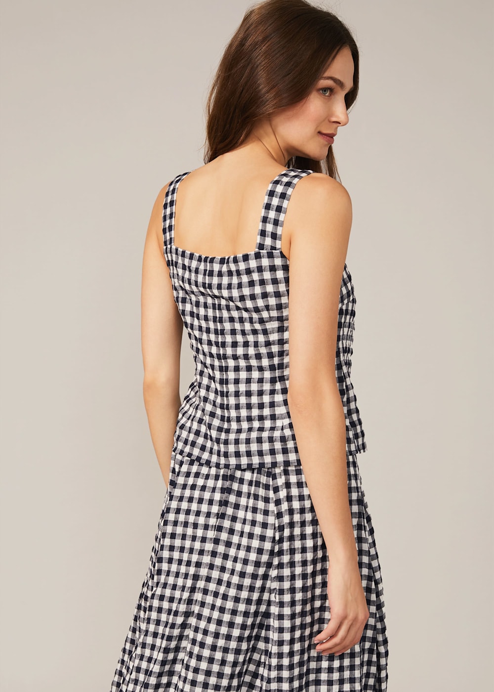 Gingham Frill Skirt | Phase Eight UK |