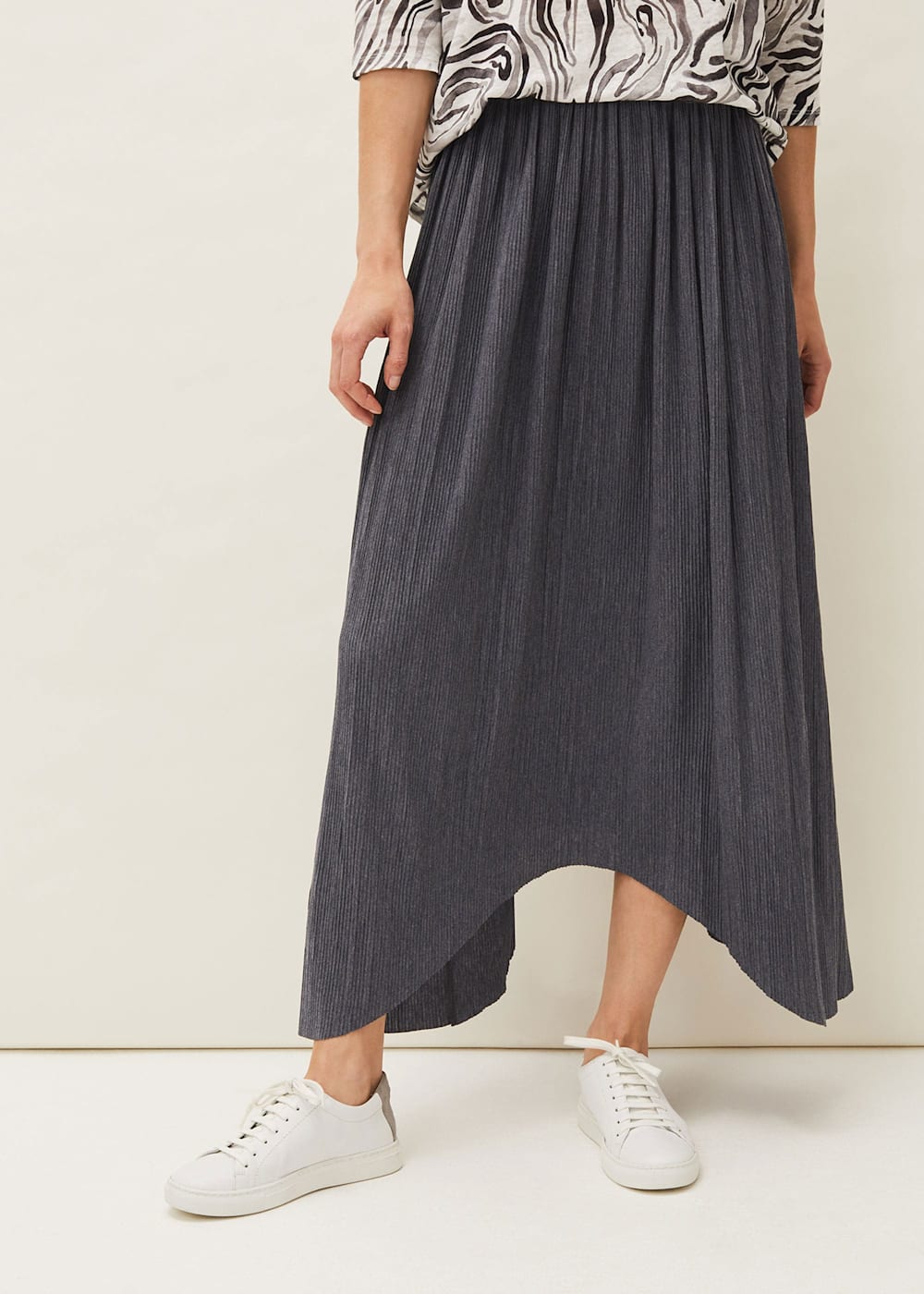 Roselle Plisse Maxi Skirt Phase Eight UK