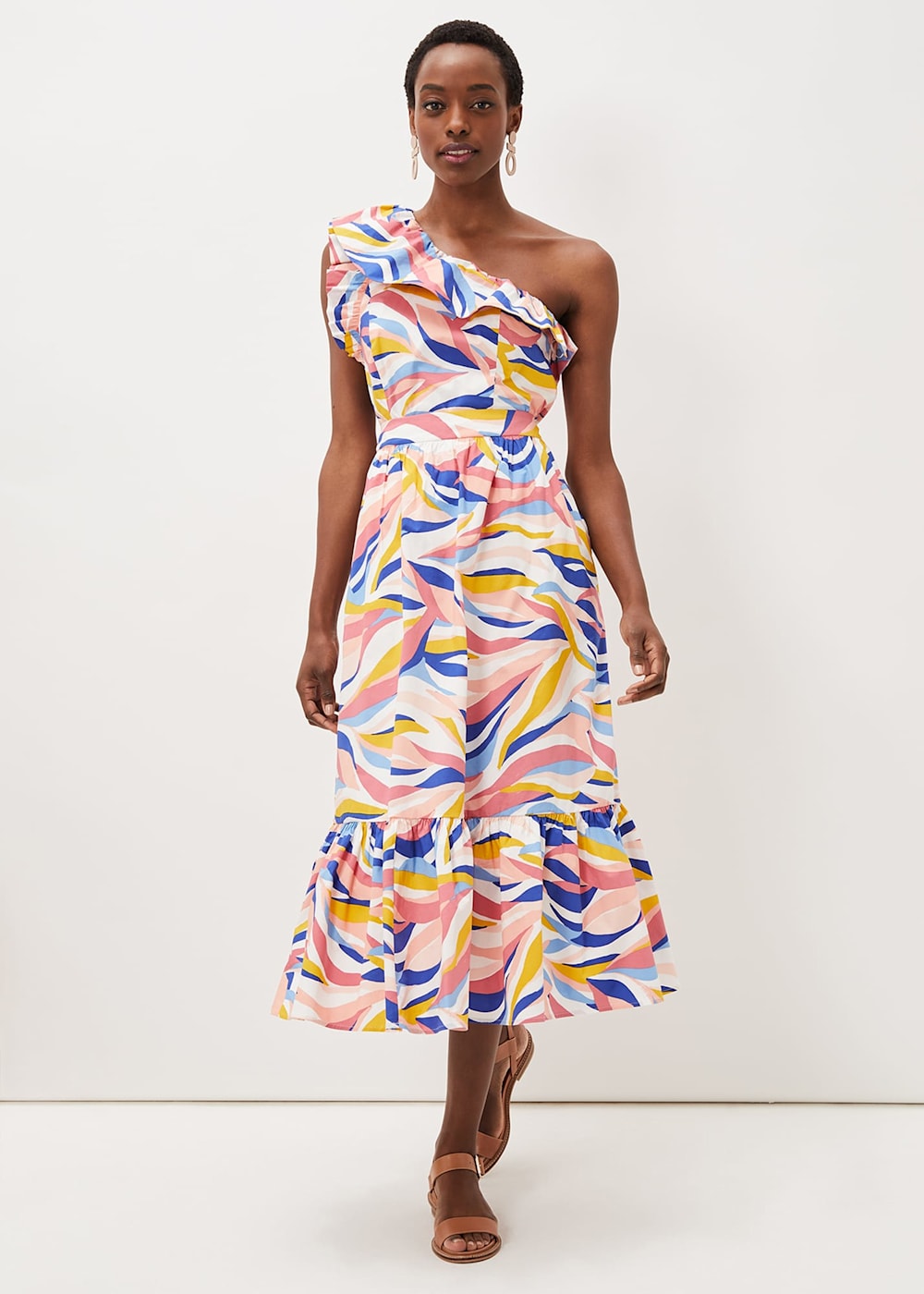 Tyra Wave Co Ord Midi Skirt Phase Eight UK