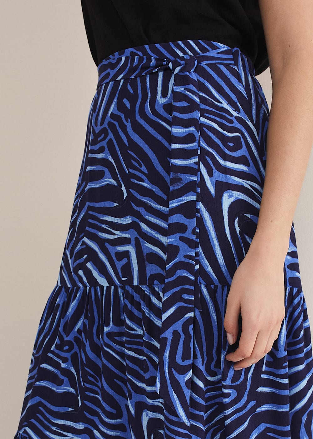Midi skirt zebra best sale
