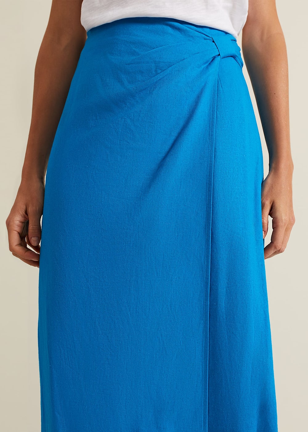 Hayden Linen Wrap Skirt | Phase Eight UK |