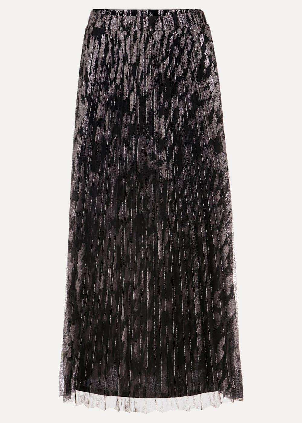 Zoe Metallic Pleated Skirt Phase Eight UK