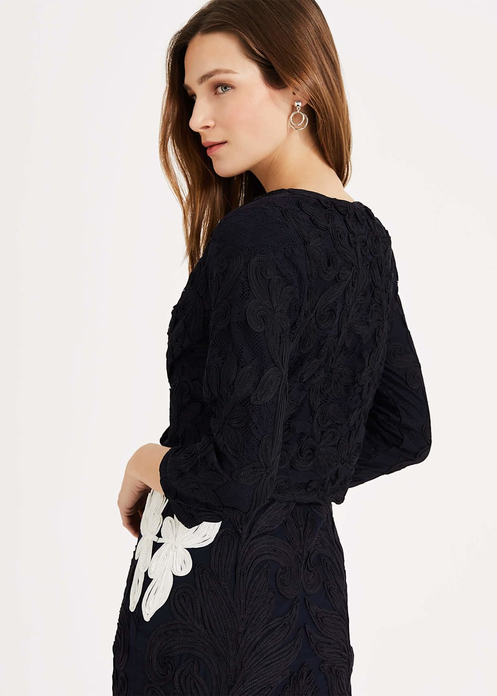 Catheleen Tapework Lace Jacket Phase Eight UK