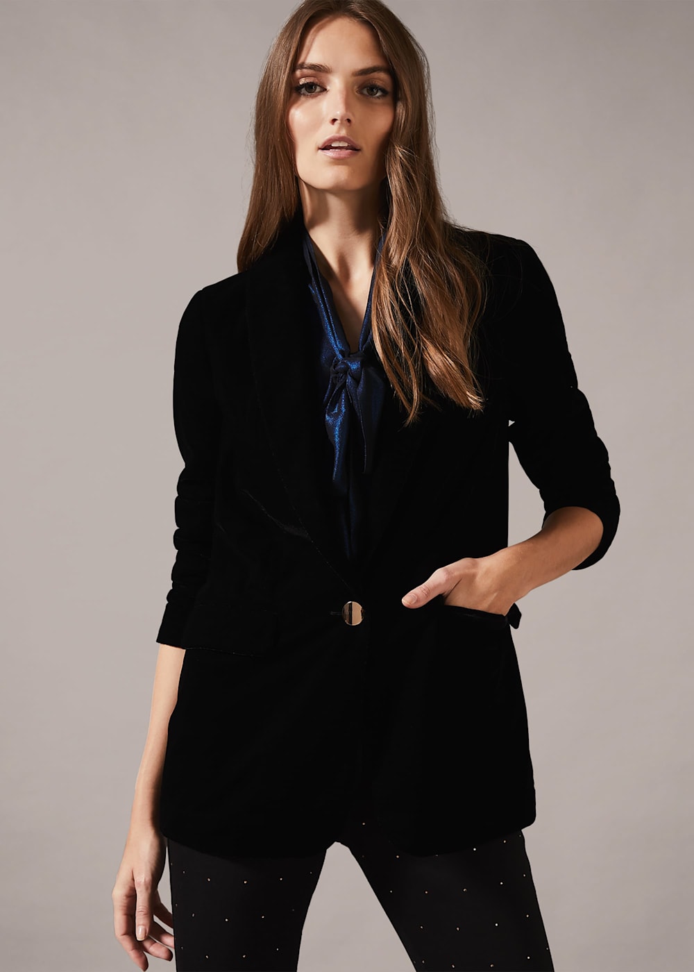 Phase eight velvet jacket deals