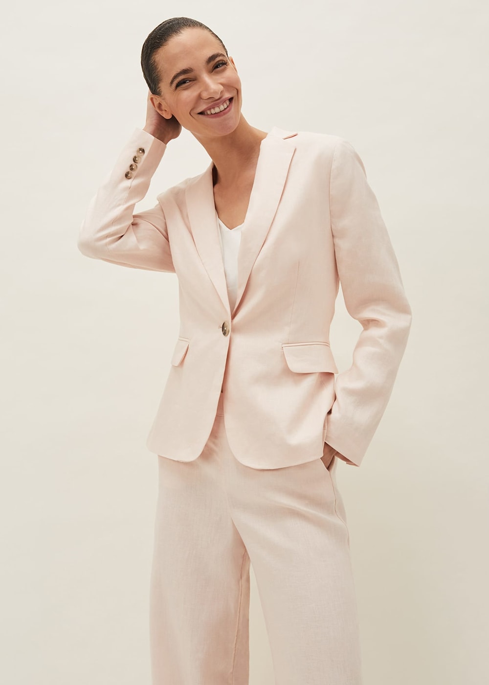 Keller Linen Suit Jacket Phase Eight UK