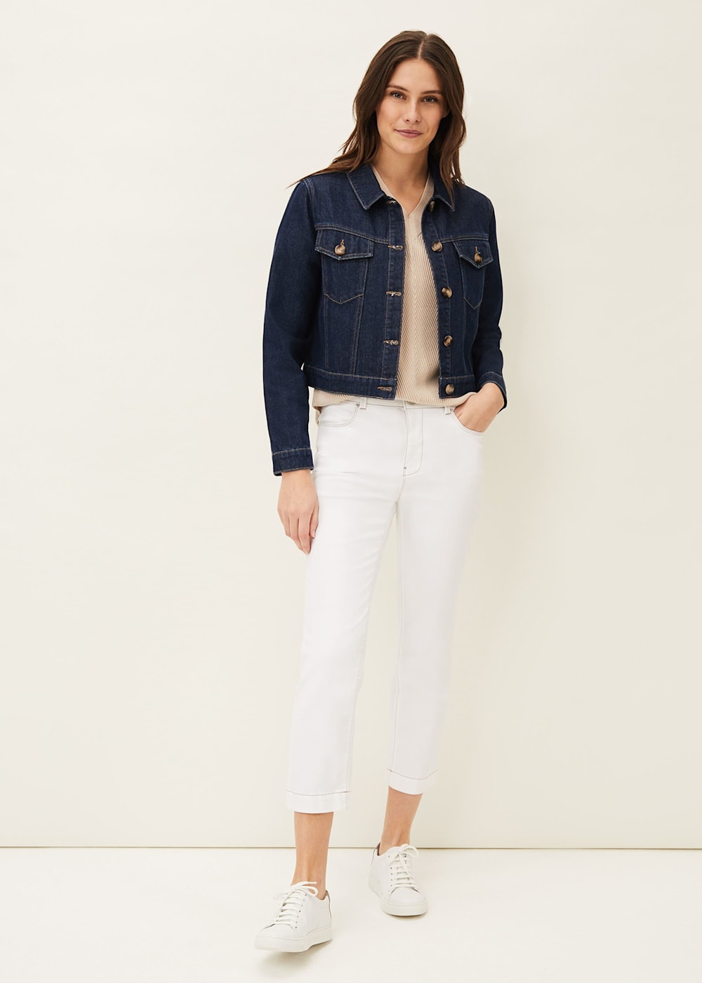 Phase eight denim jacket new arrivals
