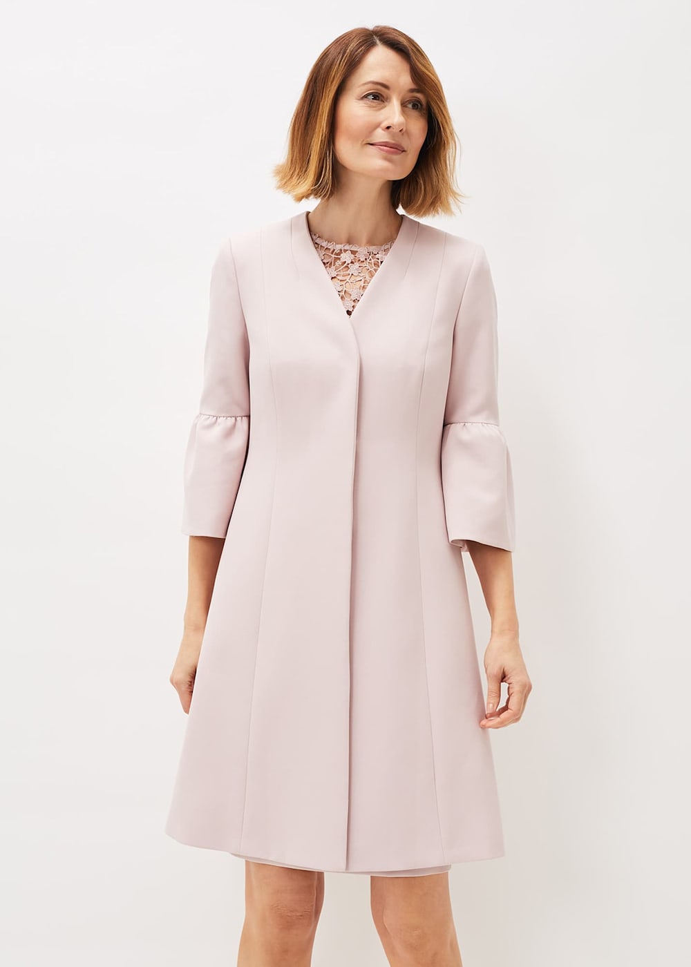 Cheryl Frill Cuff Occasion Coat Phase Eight UK