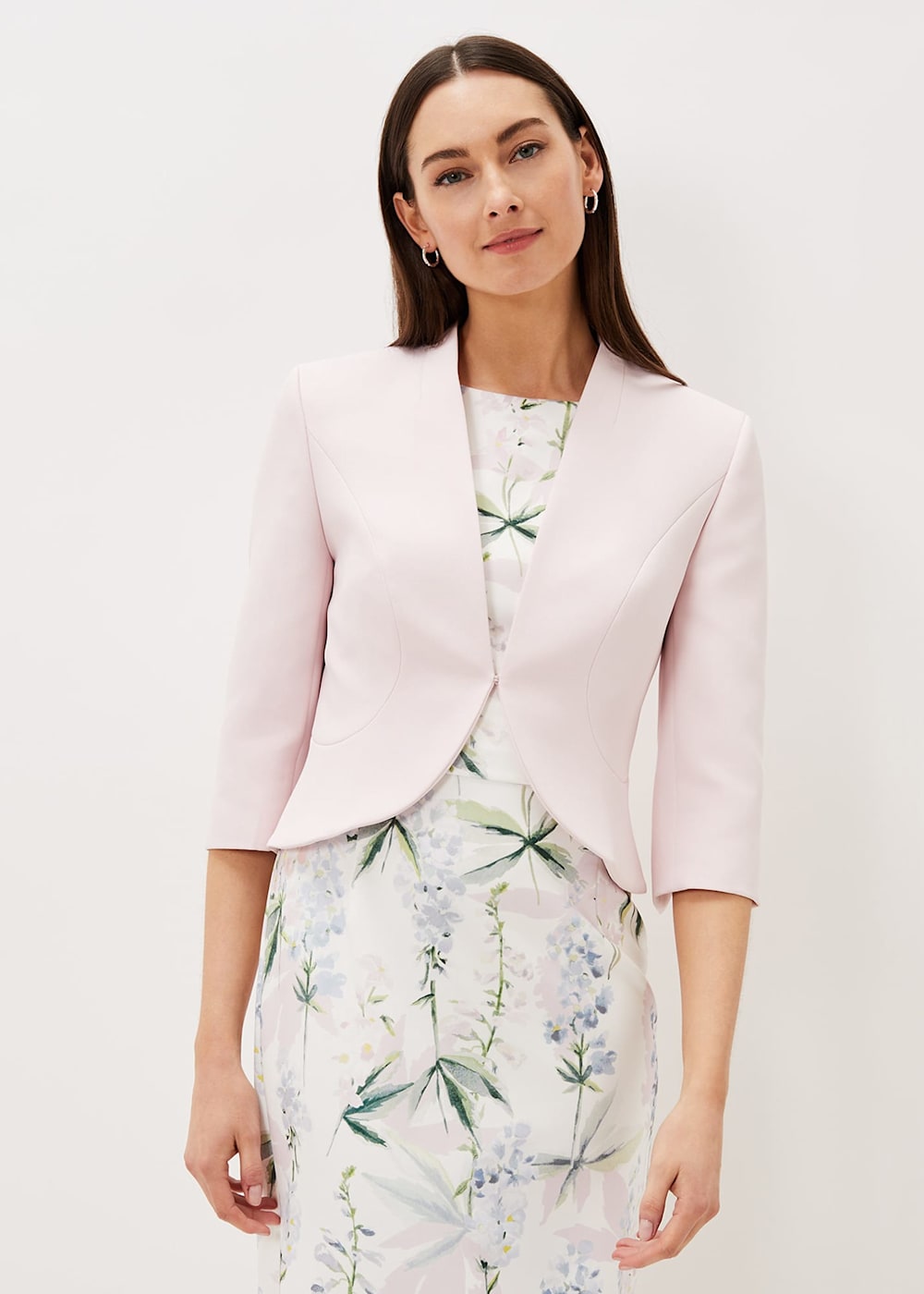 Phase eight venita jacket petal pink outlet