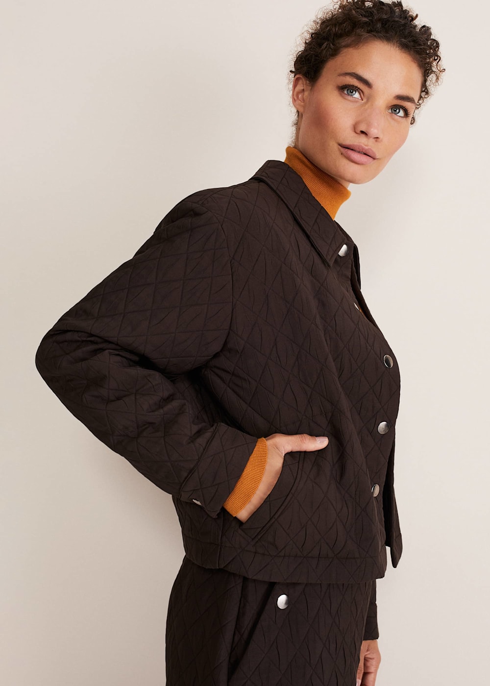 Chaya Quilted Jacket Co Ord Phase Eight UK