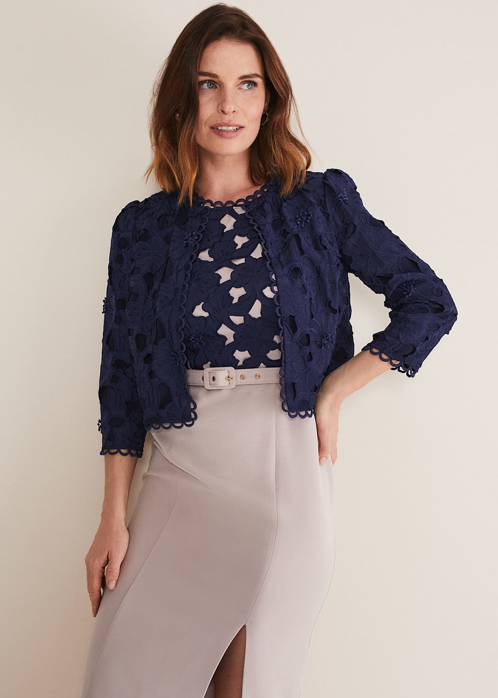 Zita Lace Jacket | Phase Eight UK |