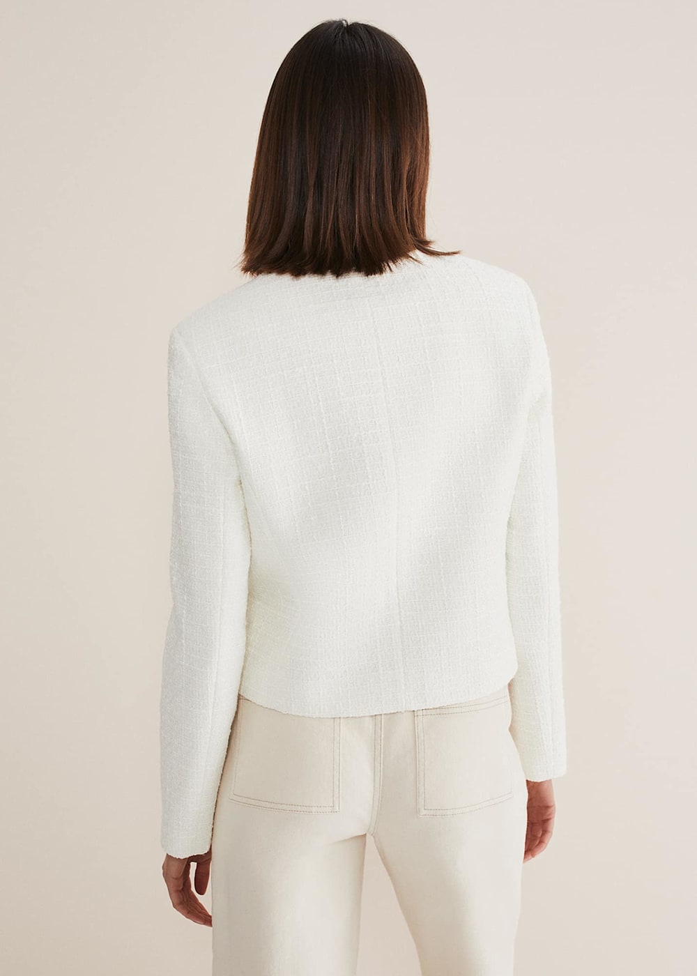 Phase eight ivory jacket top