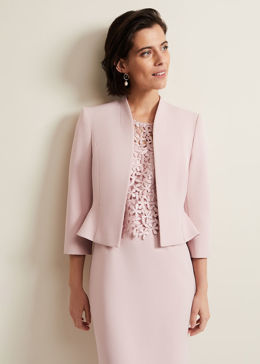 Peplum jacket best sale