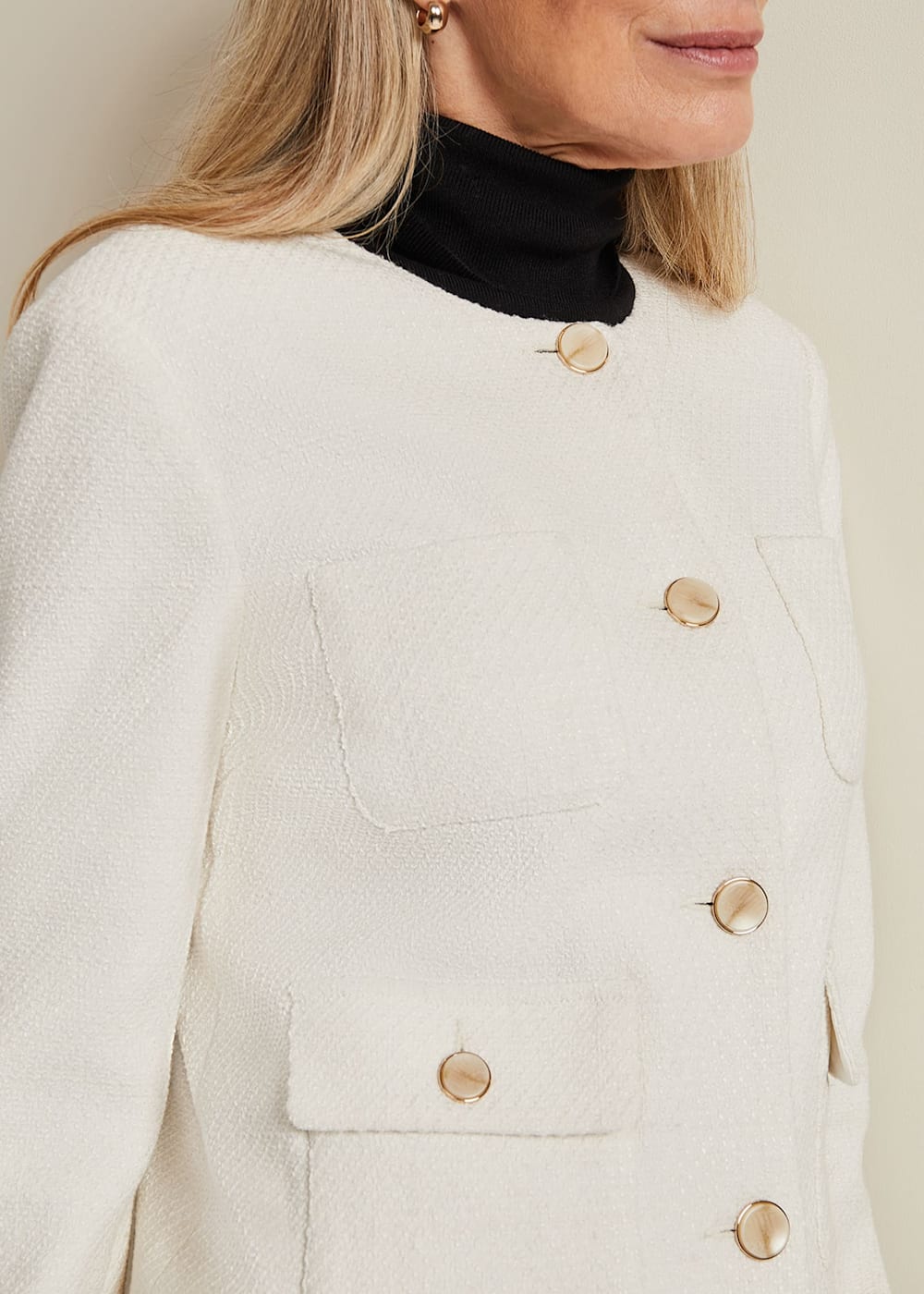 Phase eight ivory jacket store