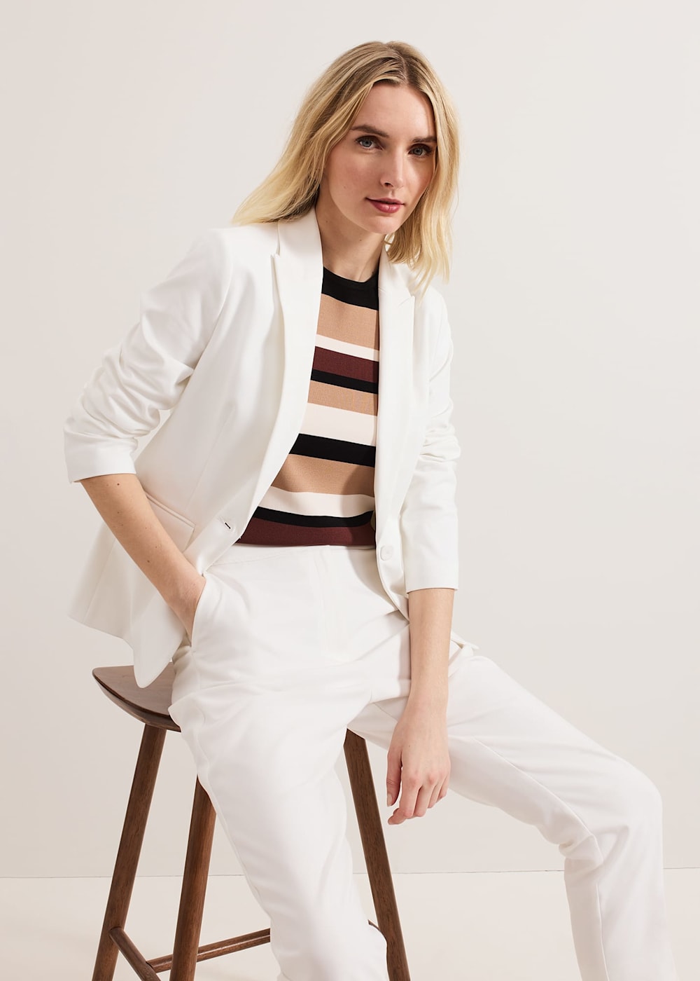 Phase eight white jacket clearance