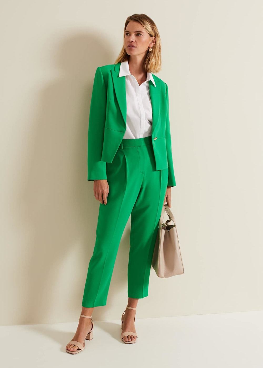 Phase eight orange jacket top