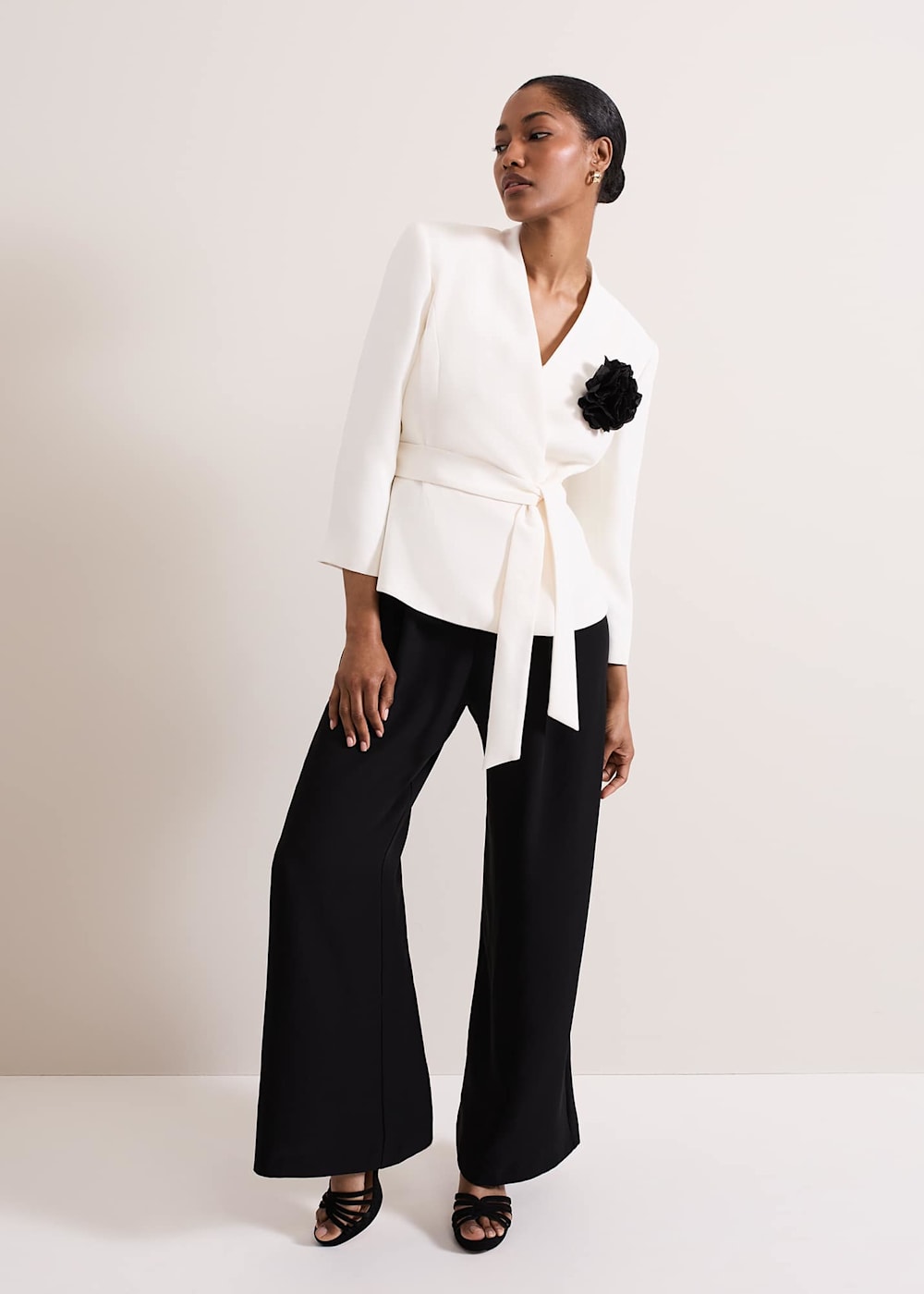 Sophin Ivory Corsage Jacket Phase Eight UK