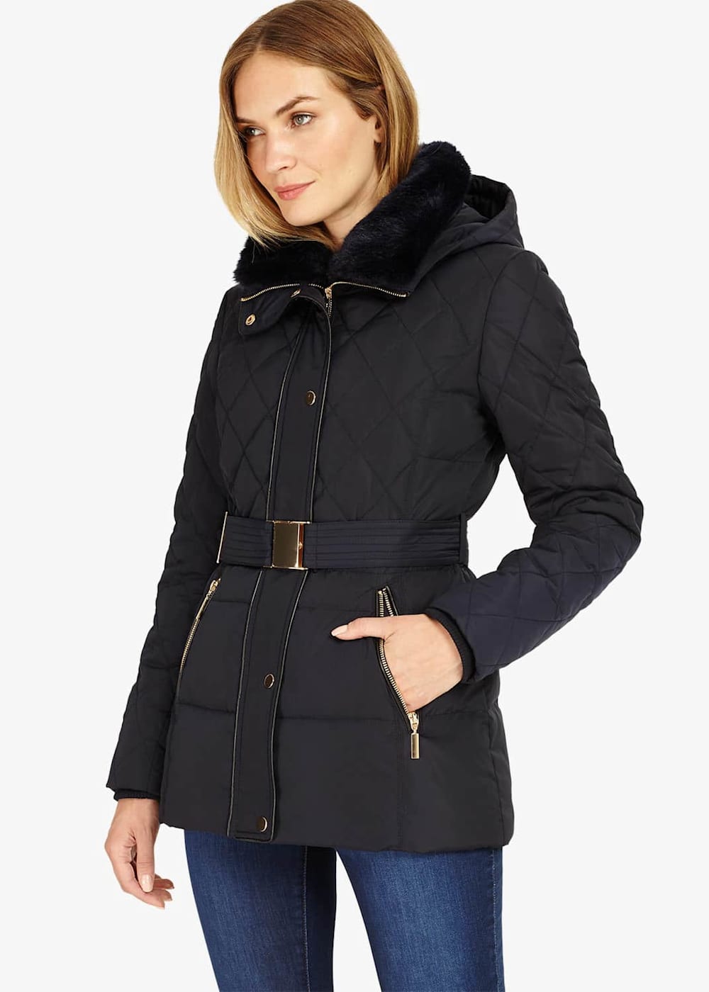 Phase eight deasia long diamond puffer on sale