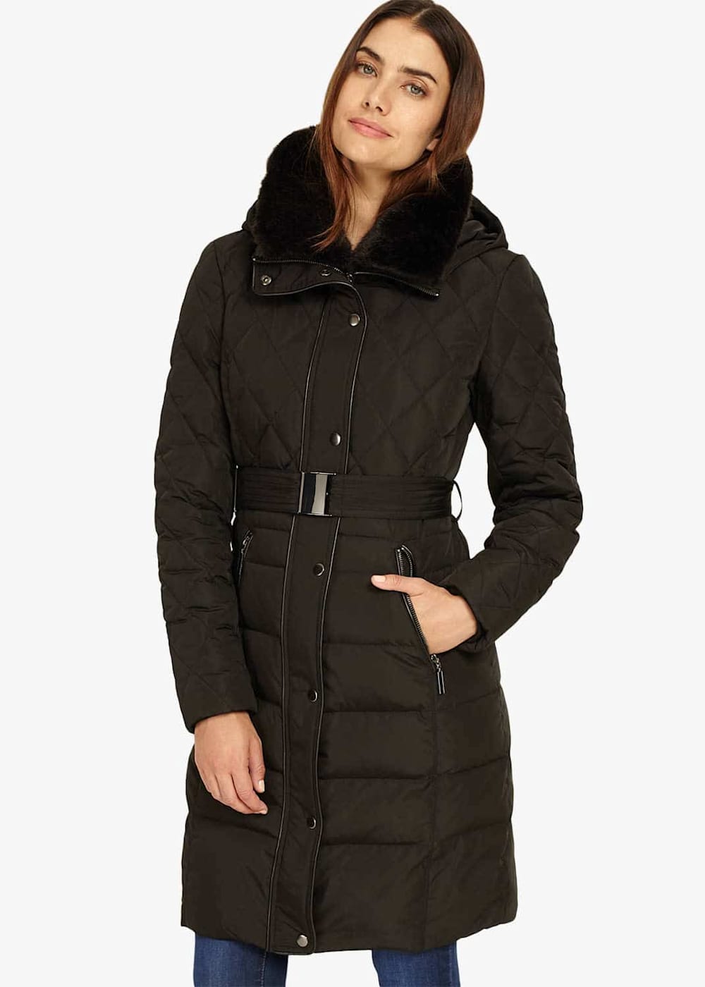 Phase eight deasia long diamond puffer clearance