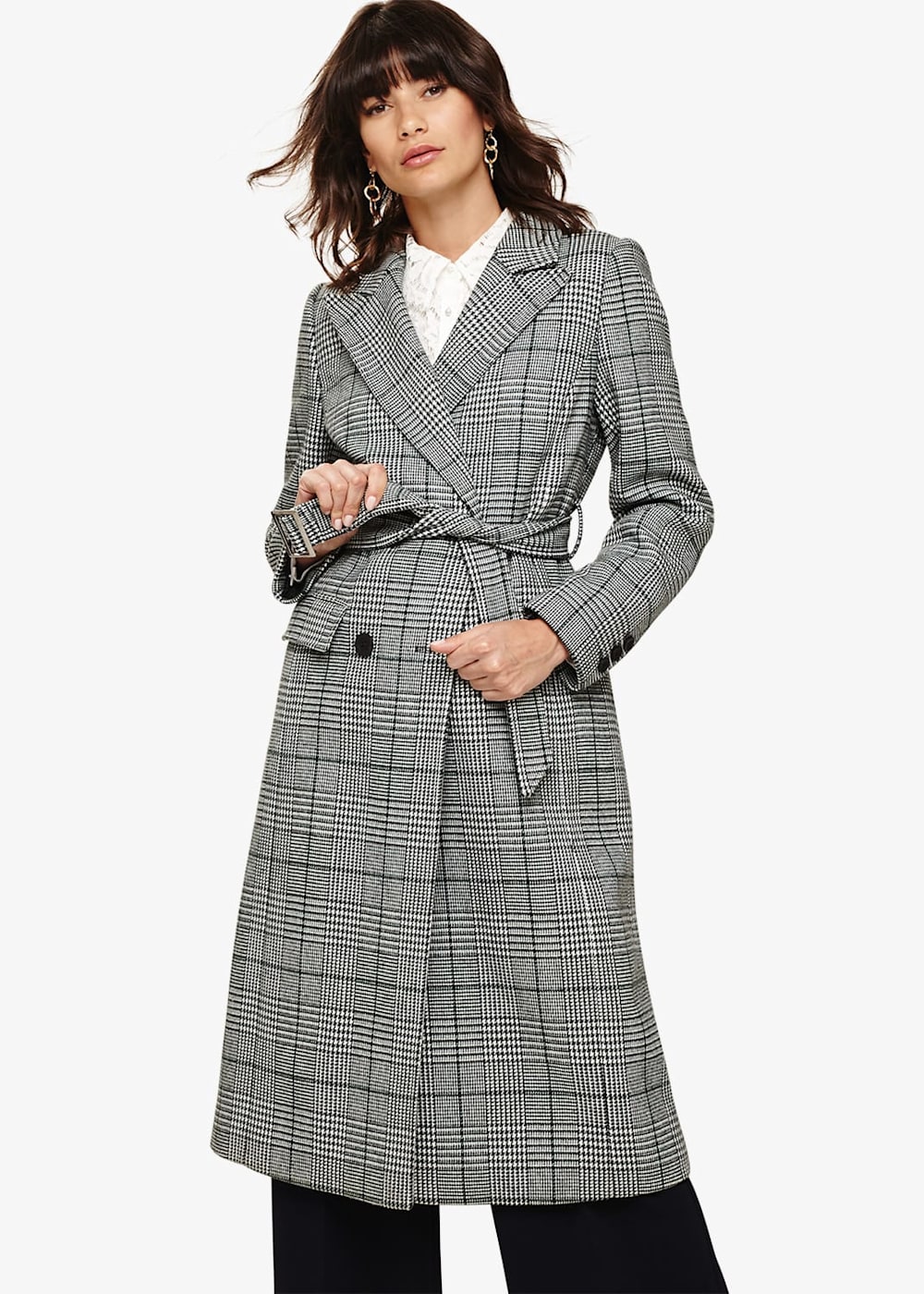 Carmel Check Trench Coat Phase Eight UK