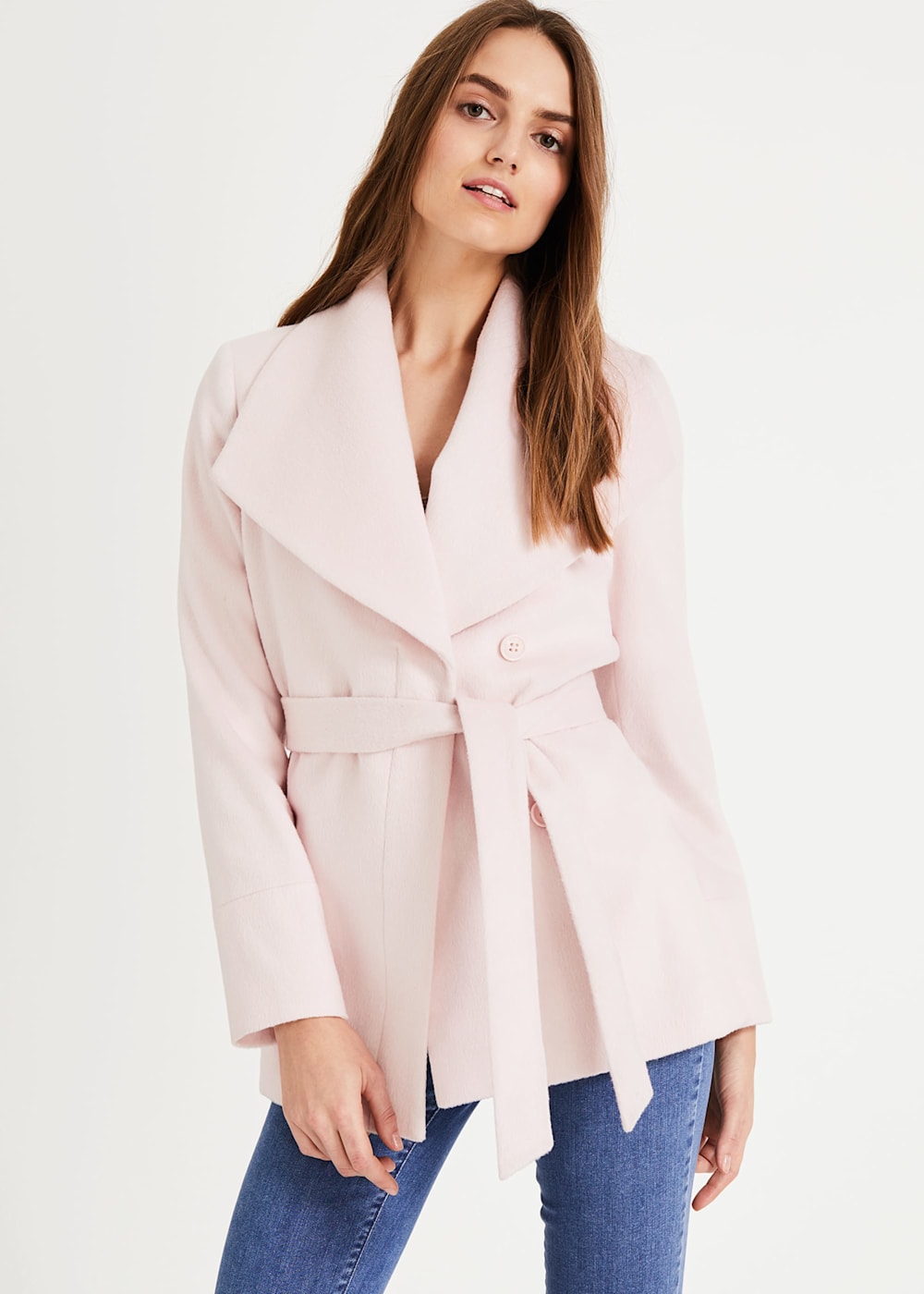 Phase eight nicci short belted coat deals
