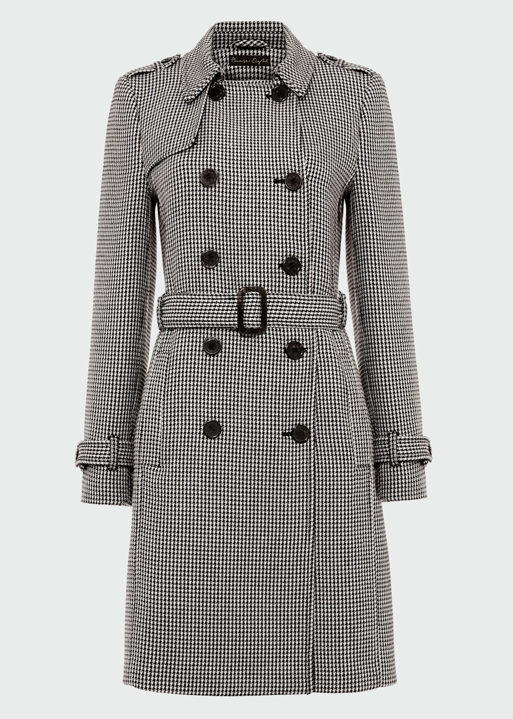 Tabatha Dogtooth Trench Coat Phase Eight UK