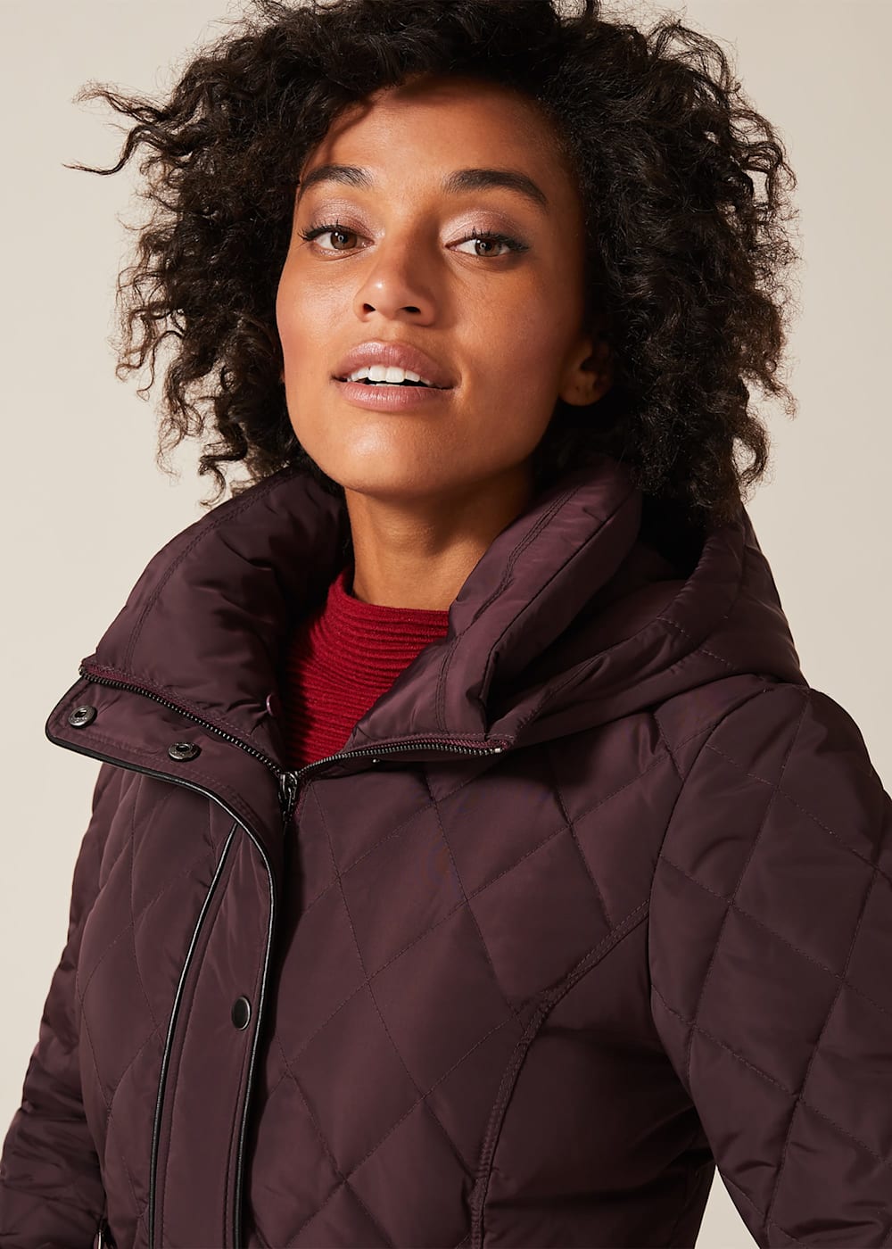 Phase eight deasia long diamond puffer shop