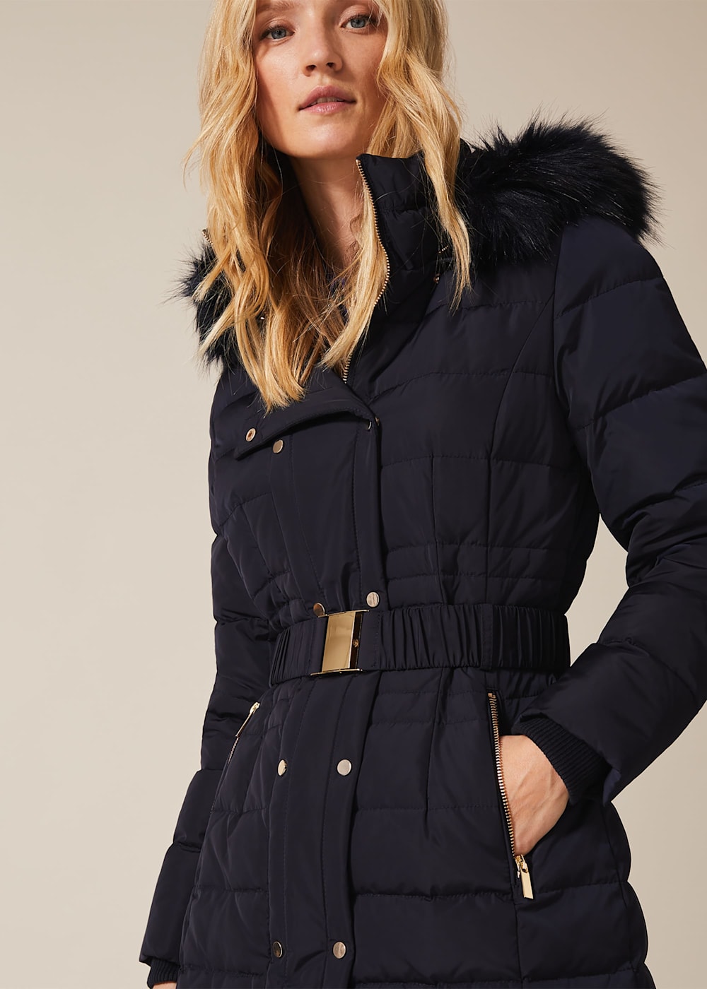 Leona Long Puffer Phase Eight UK