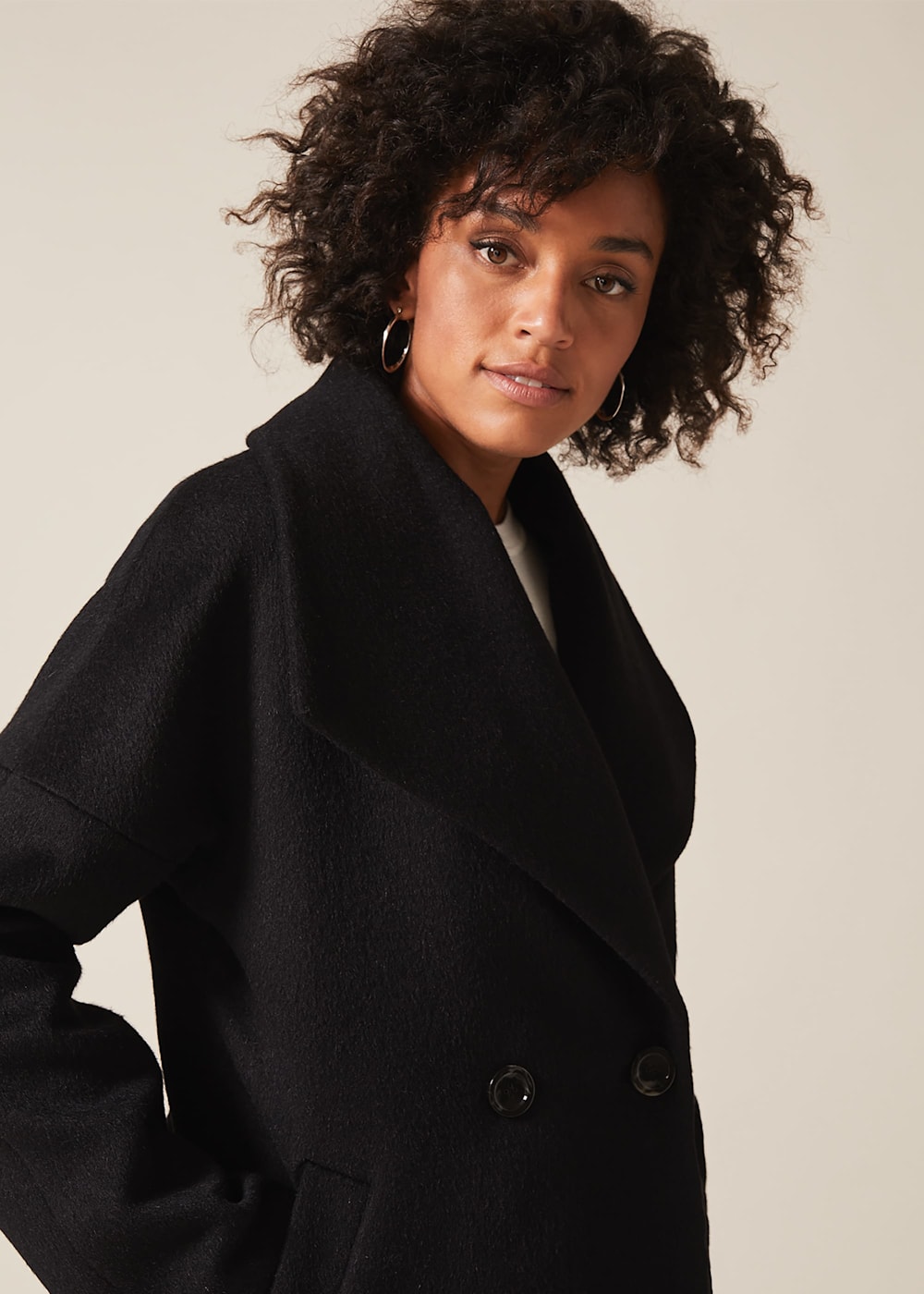 Beth Wool Cocoon Coat Phase Eight ROW