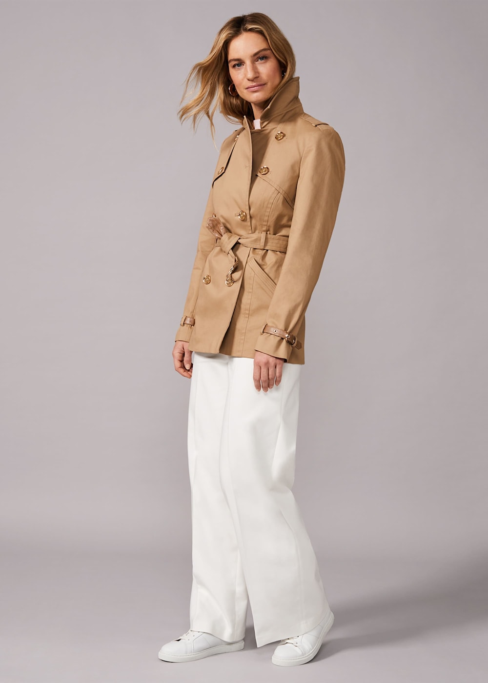 Trench coat dress short discount