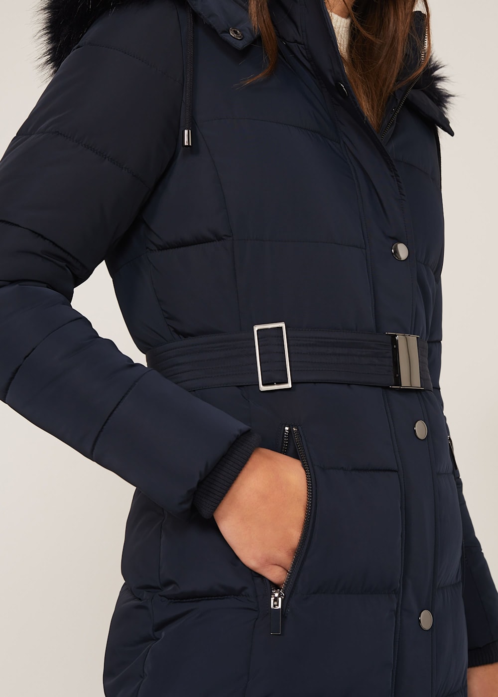 Mabel Maxi Puffer Coat Phase Eight UK
