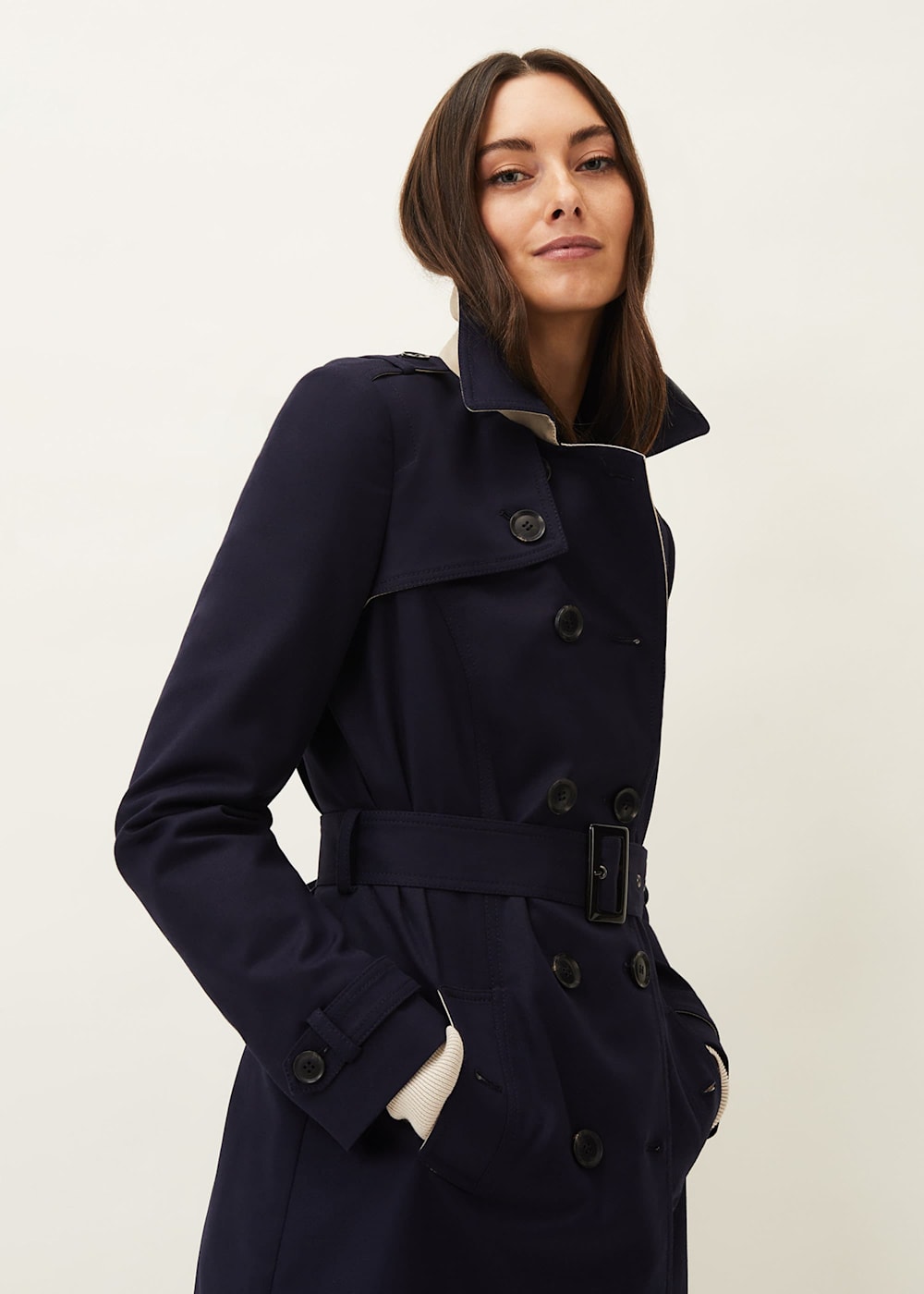 Phase eight navy jacket new arrivals