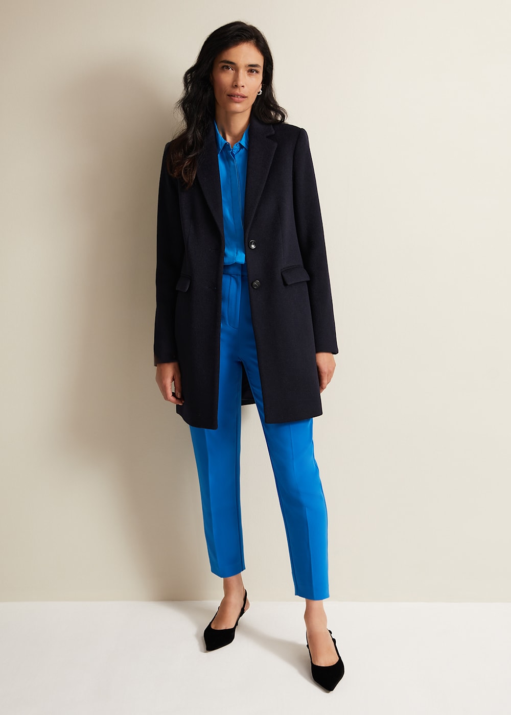 Phase eight navy coat online