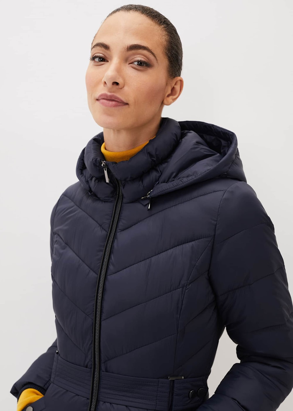 Synthia High Shine Puffer Coat Phase Eight UK