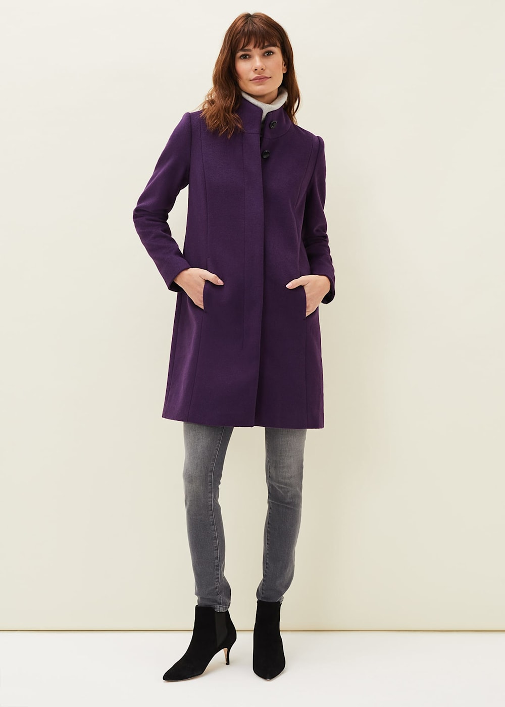 Baillie Wool Coat Phase Eight ROW