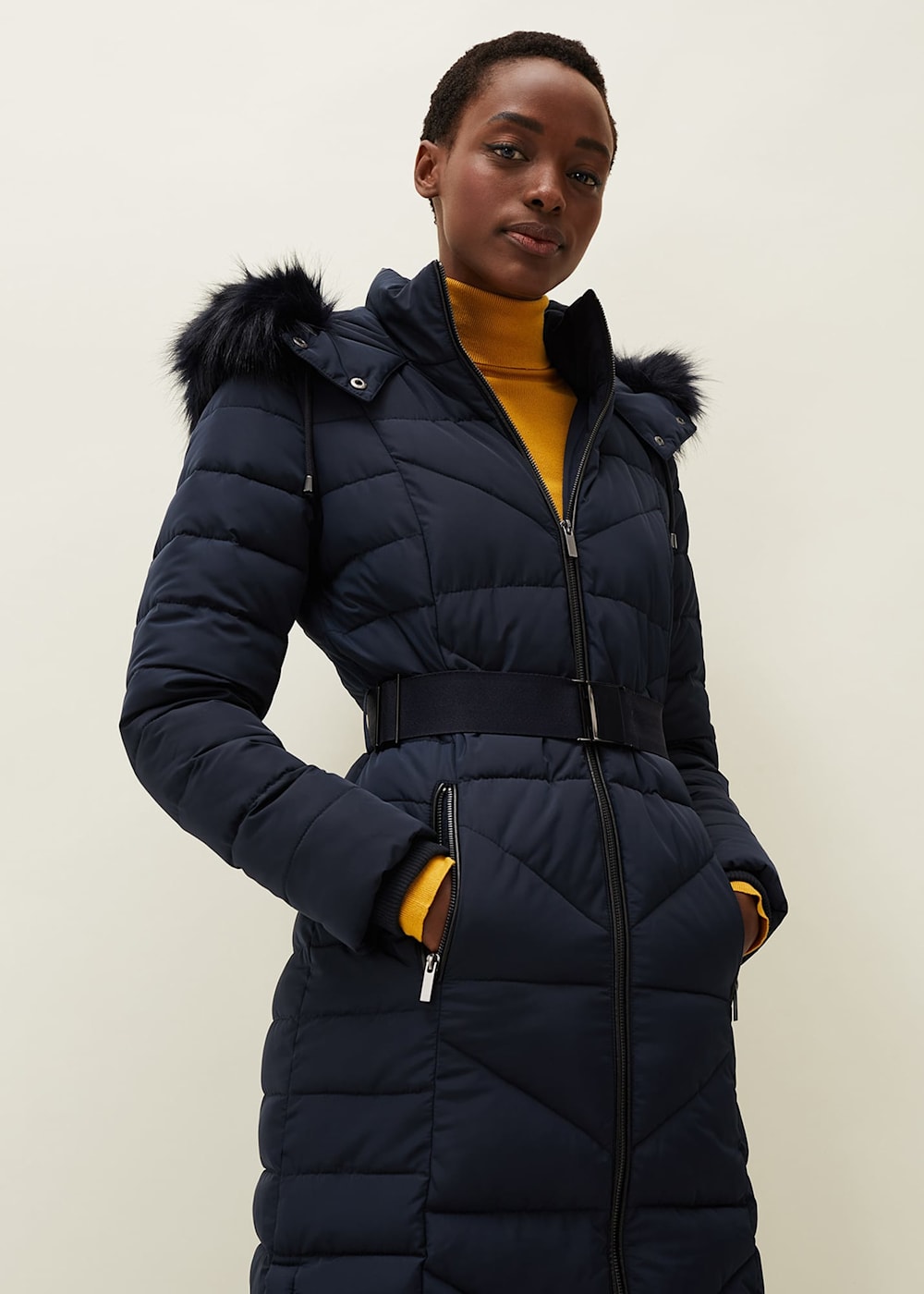 Maxi puffer jacket clearance