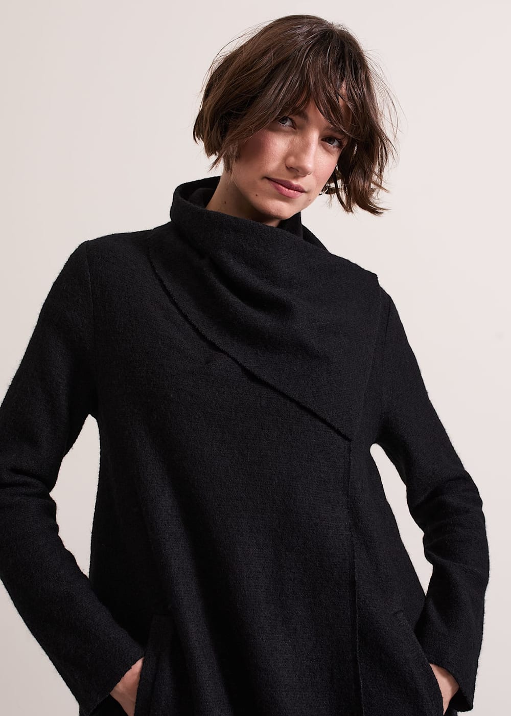 Phase eight bellona coat black shop