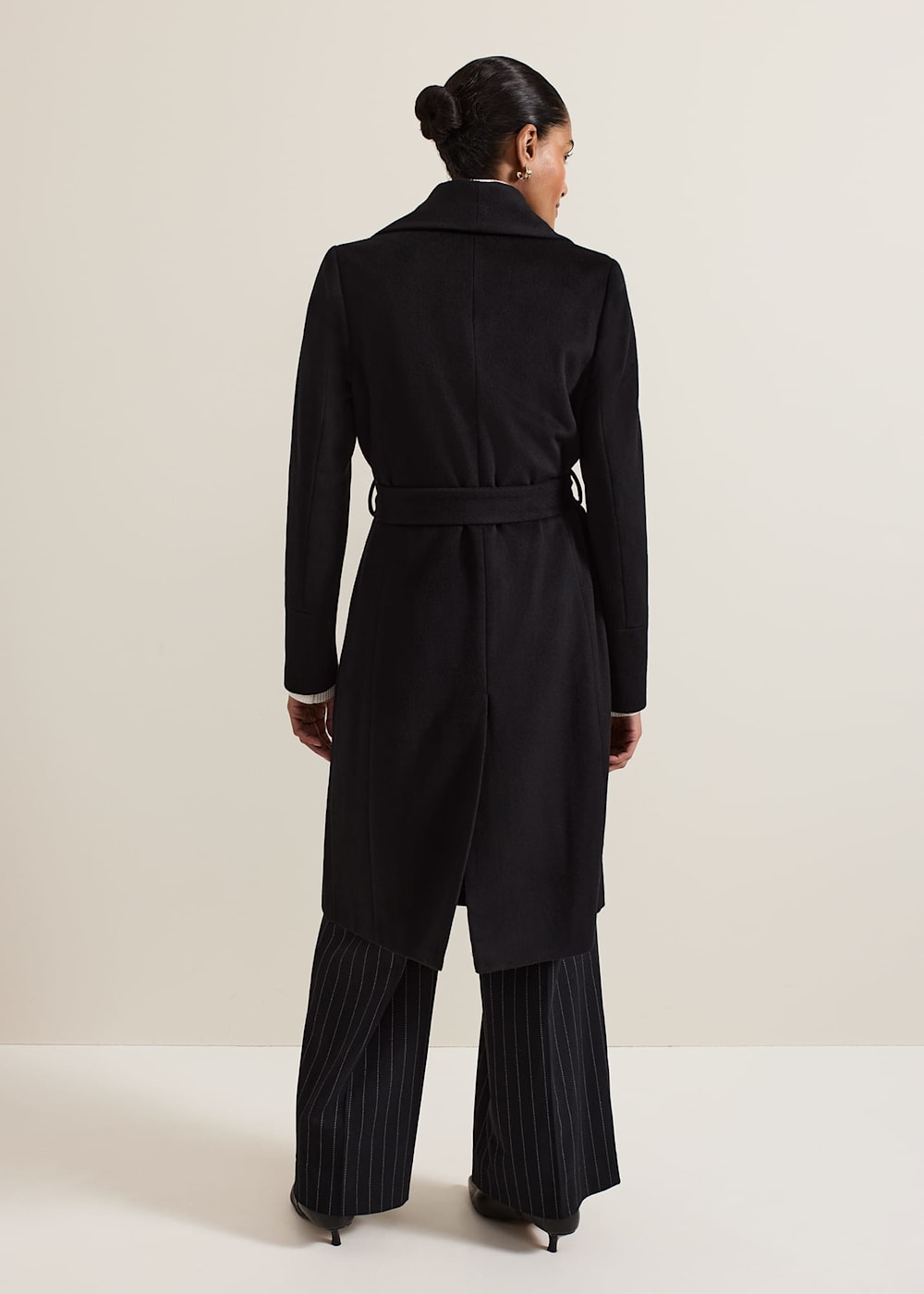 Phase eight nicci belted coat emerald top