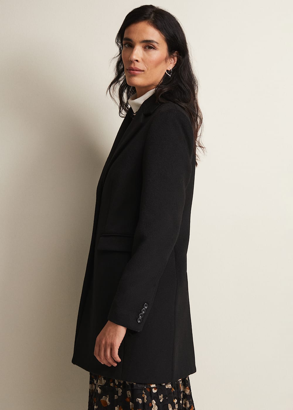 Phase eight black coat clearance