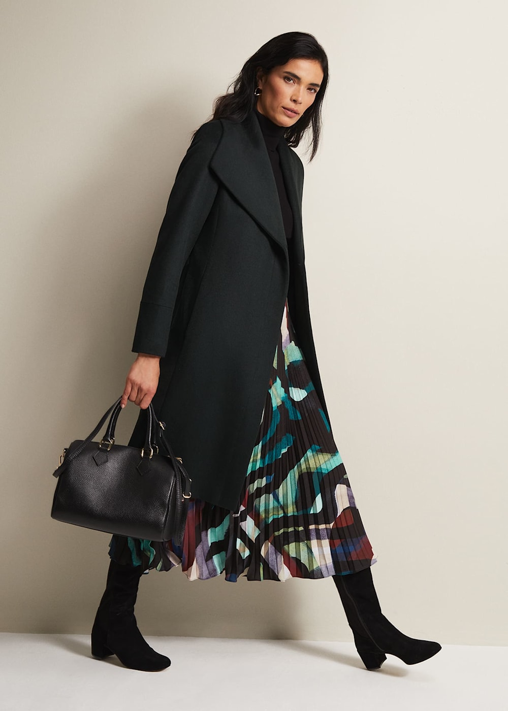 Nicci Wool Belted Coat Phase Eight UK