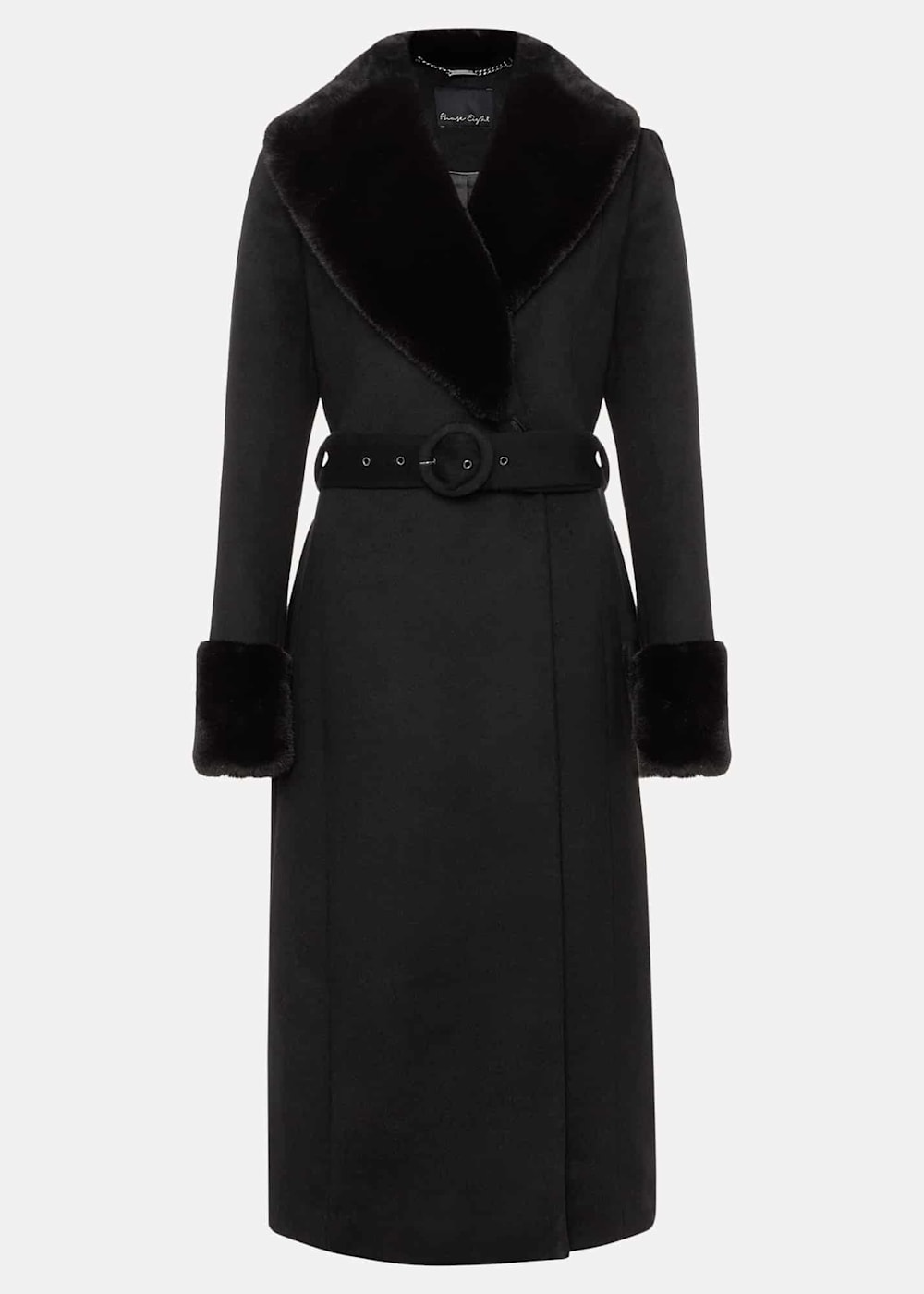 Zylah Faux Fur Collar Wool Smart Coat Phase Eight UK